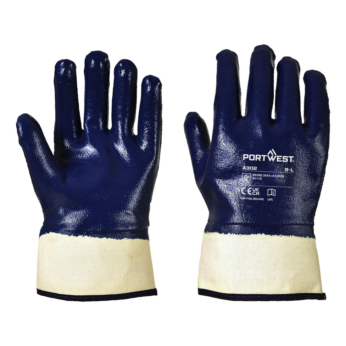 Cimdi Fully Dipped Nitrile Safety Cuff