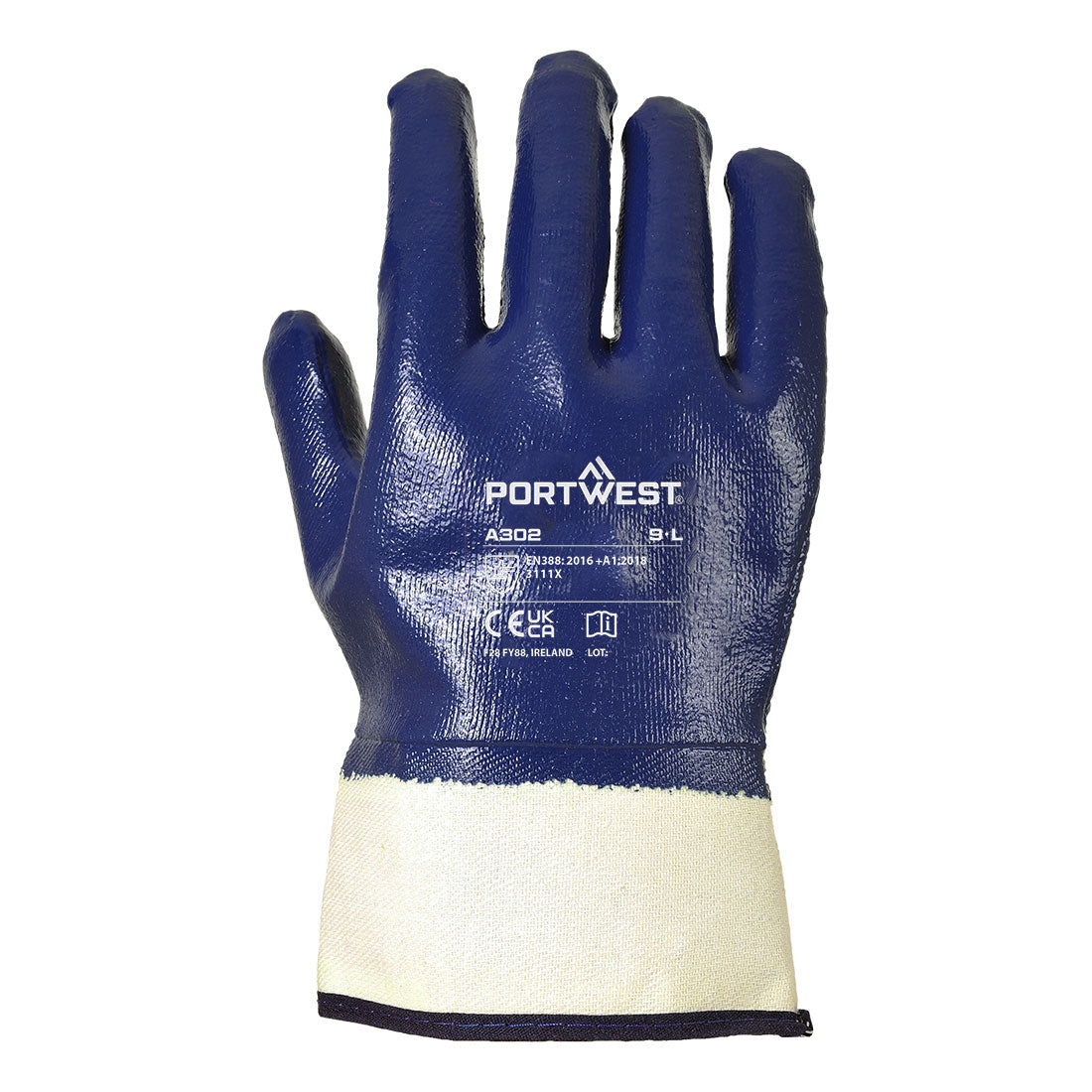Cimdi Fully Dipped Nitrile Safety Cuff