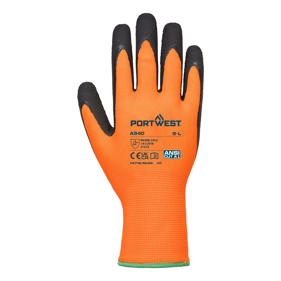 Cimdi Hi-Vis Grip Latex