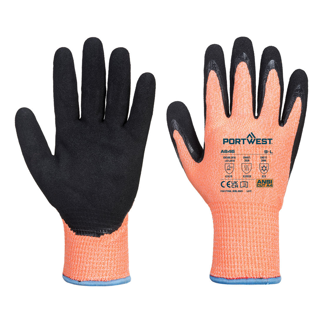 Ziemas Vis-Tex Cut D13 nitrila cimdi