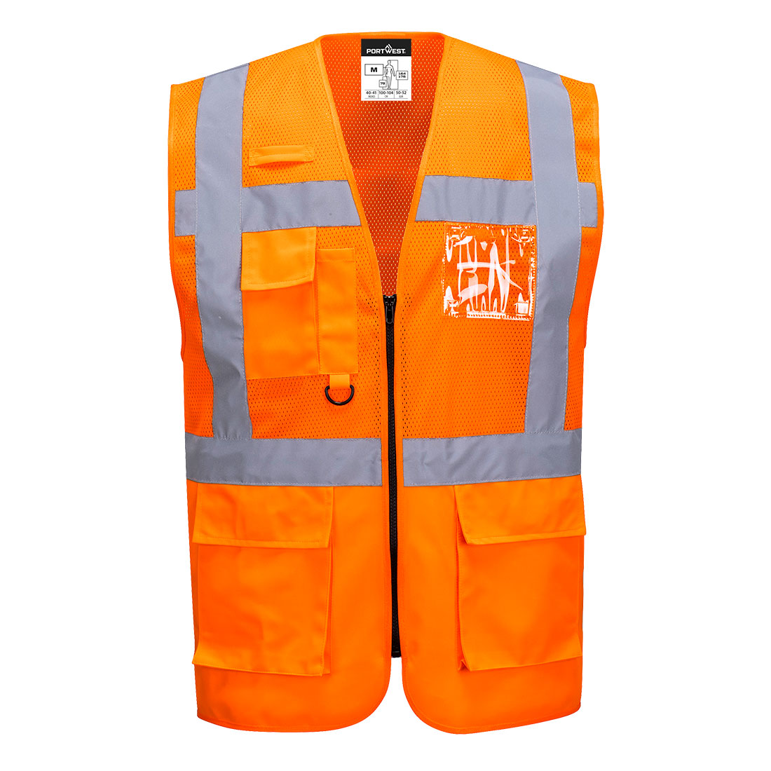 Madrid Hi-Vis pustīkla Executive veste