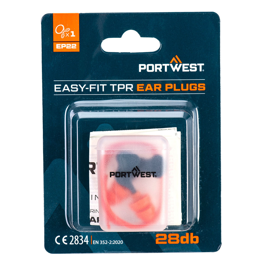 Easy Fit TPR aizbāžņi ar auklu (1 pāris)