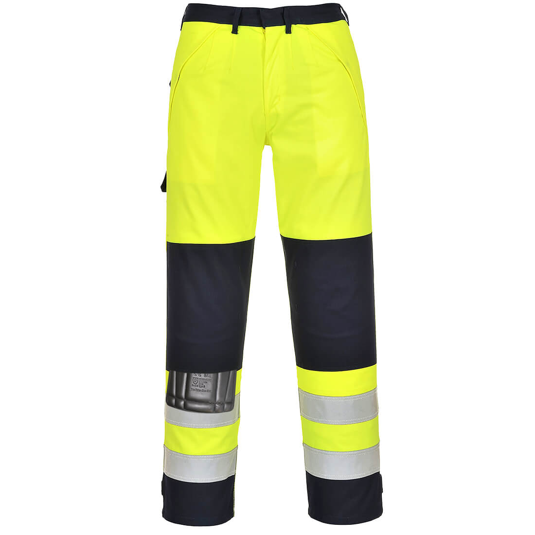 Bizflame Work Hi-Vis Multi-Norm kontrasta ugunsdrošas bikses