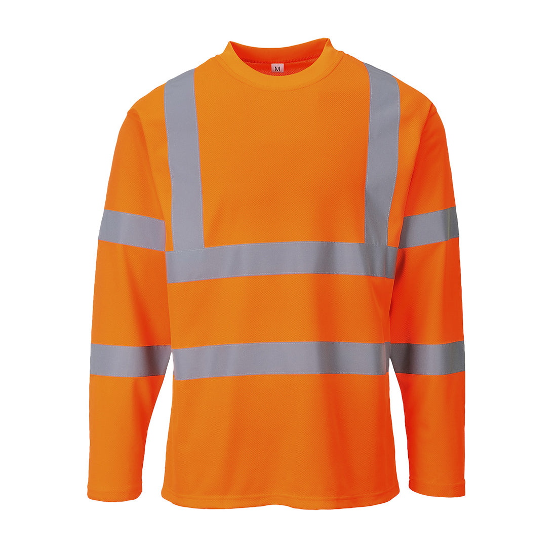Hi-Vis Cotton Comfort T-krekls ar garām piedurknēm