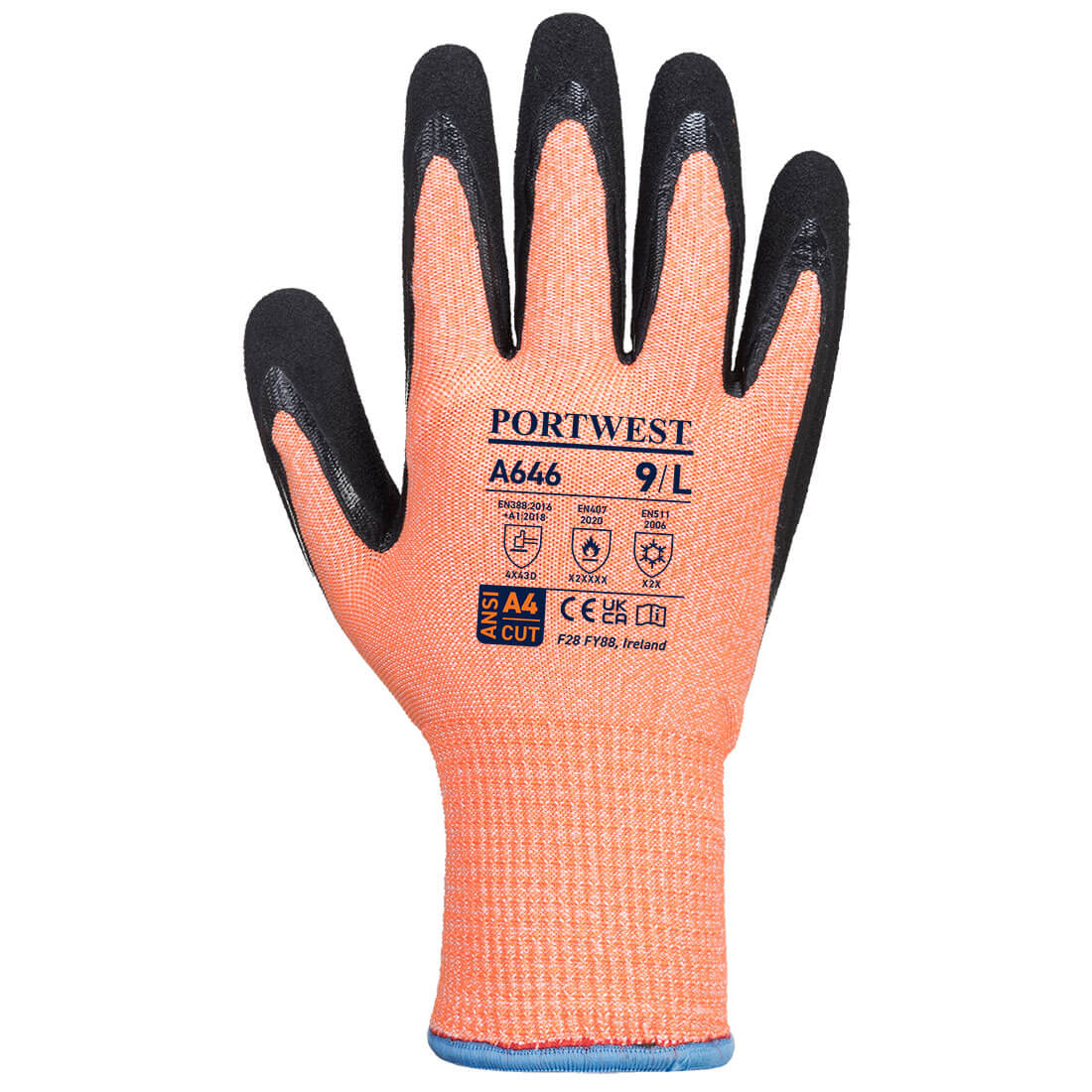 Ziemas Vis-Tex Cut D13 nitrila cimdi