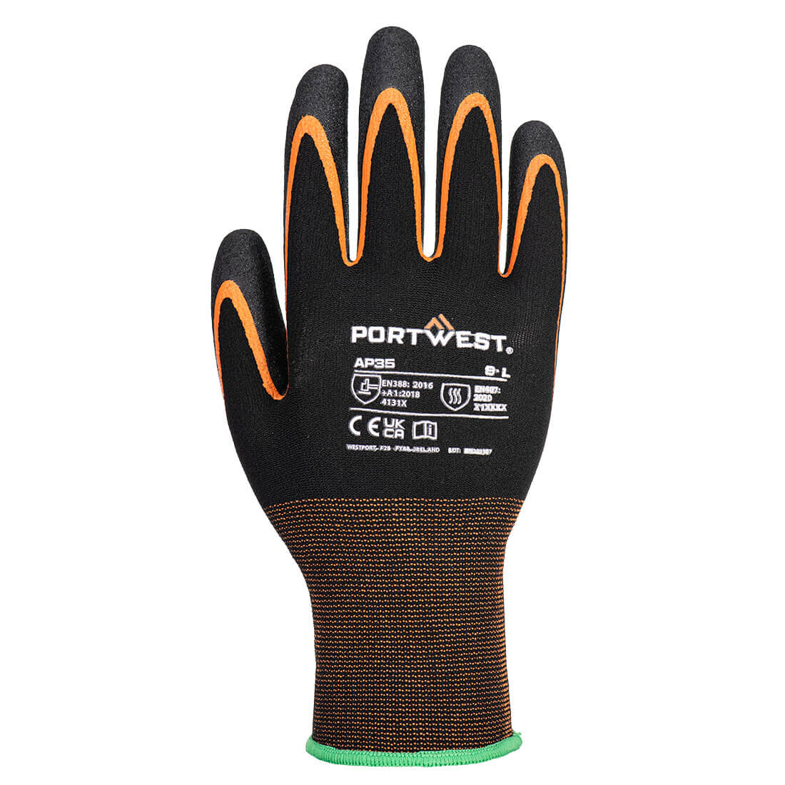 Grip 15 dubulta nitrila aizsargcimdi