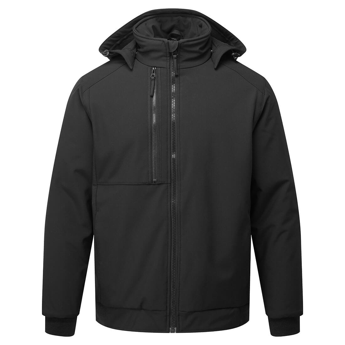 WX2 Eco siltinātā softshell jaka ar kapuci (2 slāņu)