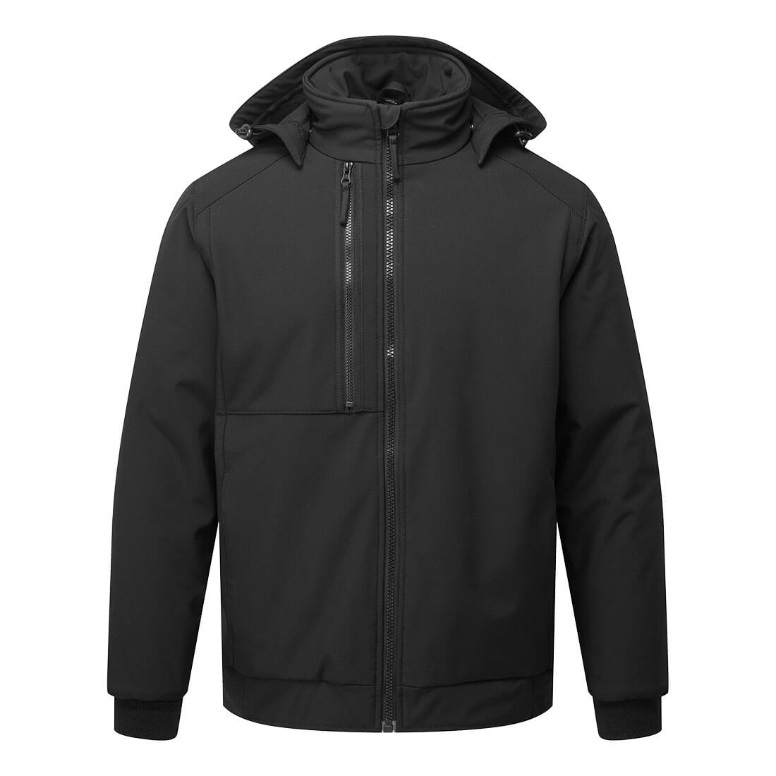 WX2 Eco siltinātā softshell jaka ar kapuci (2 slāņu)