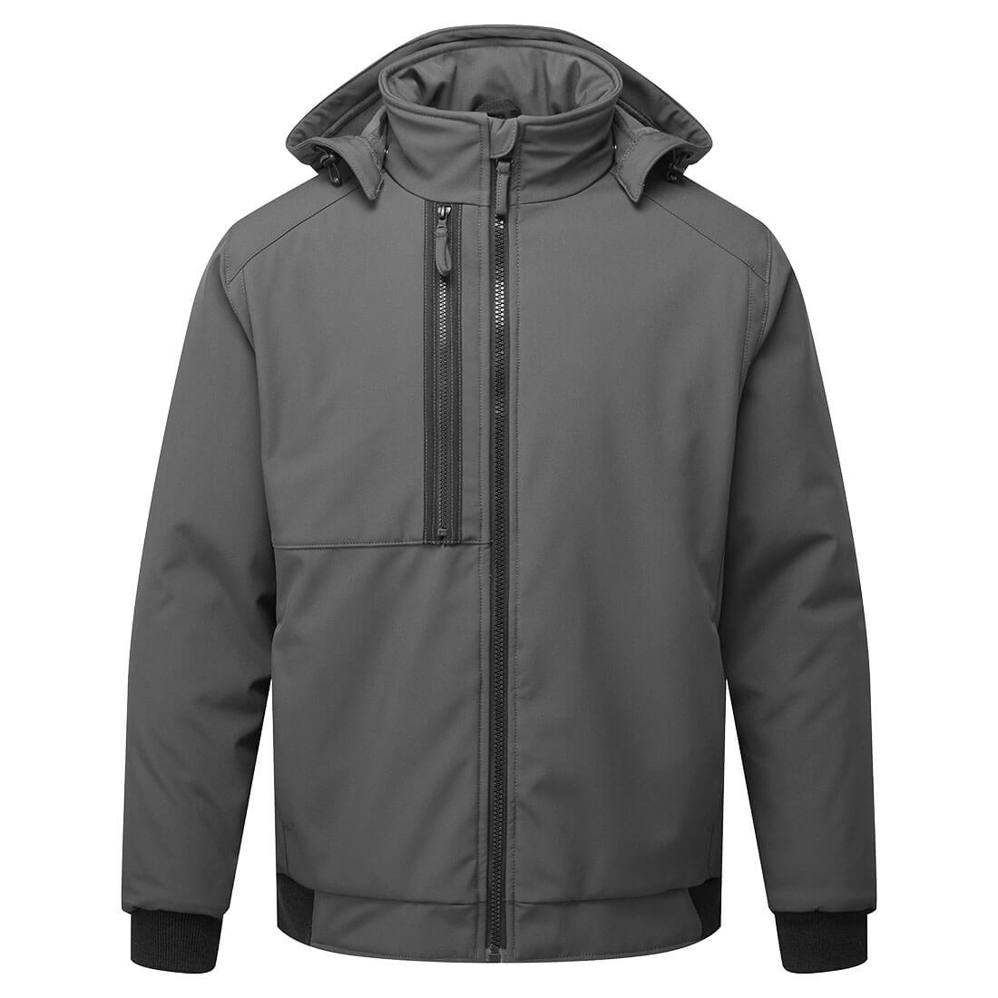 WX2 Eco siltinātā softshell jaka ar kapuci (2 slāņu)