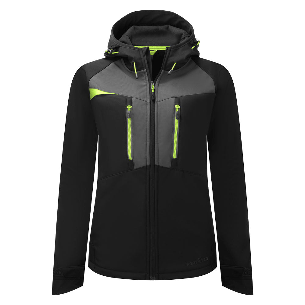 DX4 sieviešu softshell jaka (3 slāņu)