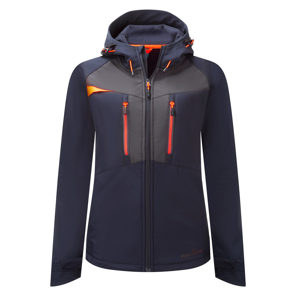 DX4 sieviešu softshell jaka (3 slāņu)