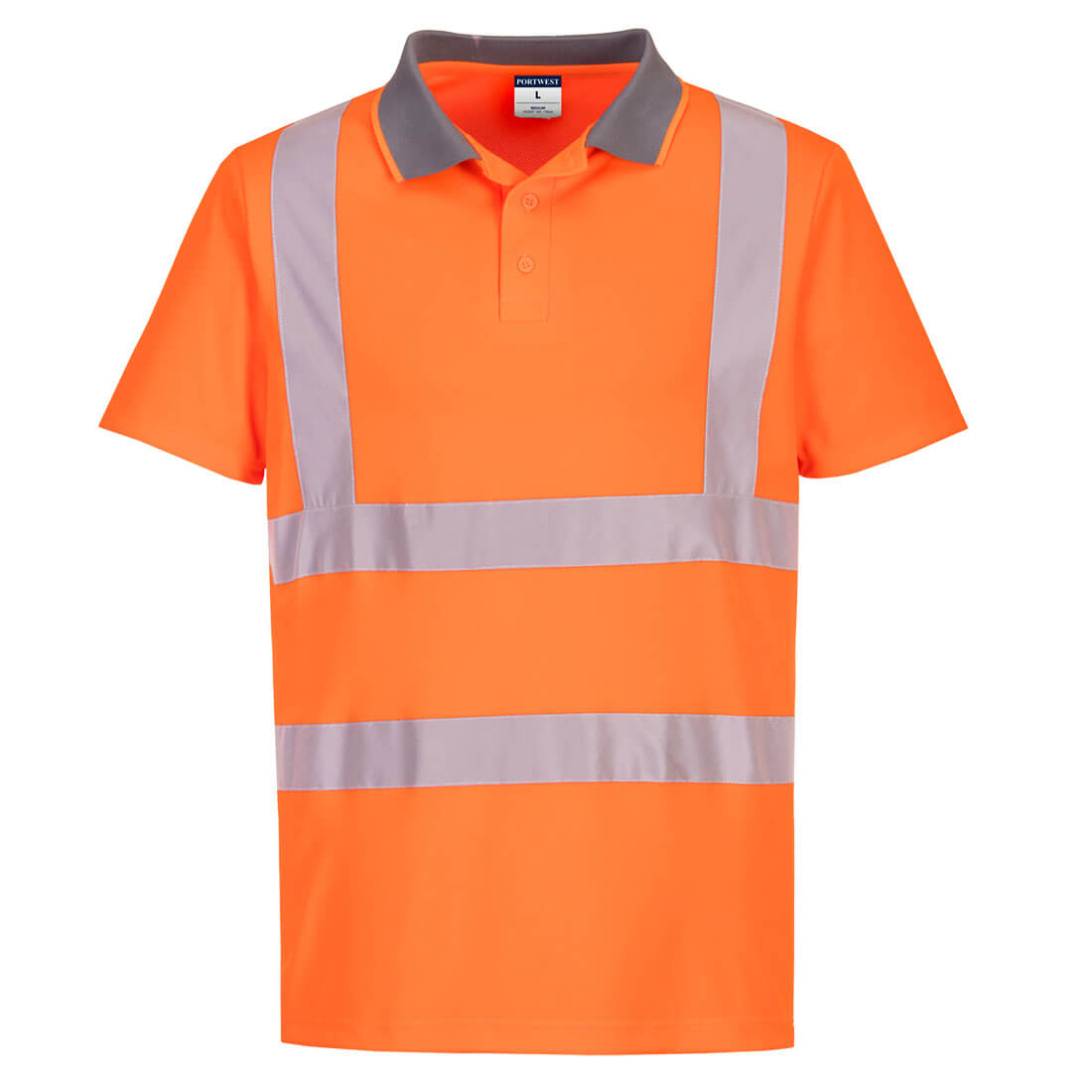 Eco Hi-Vis polo krekls (6 gab. iepakojums)