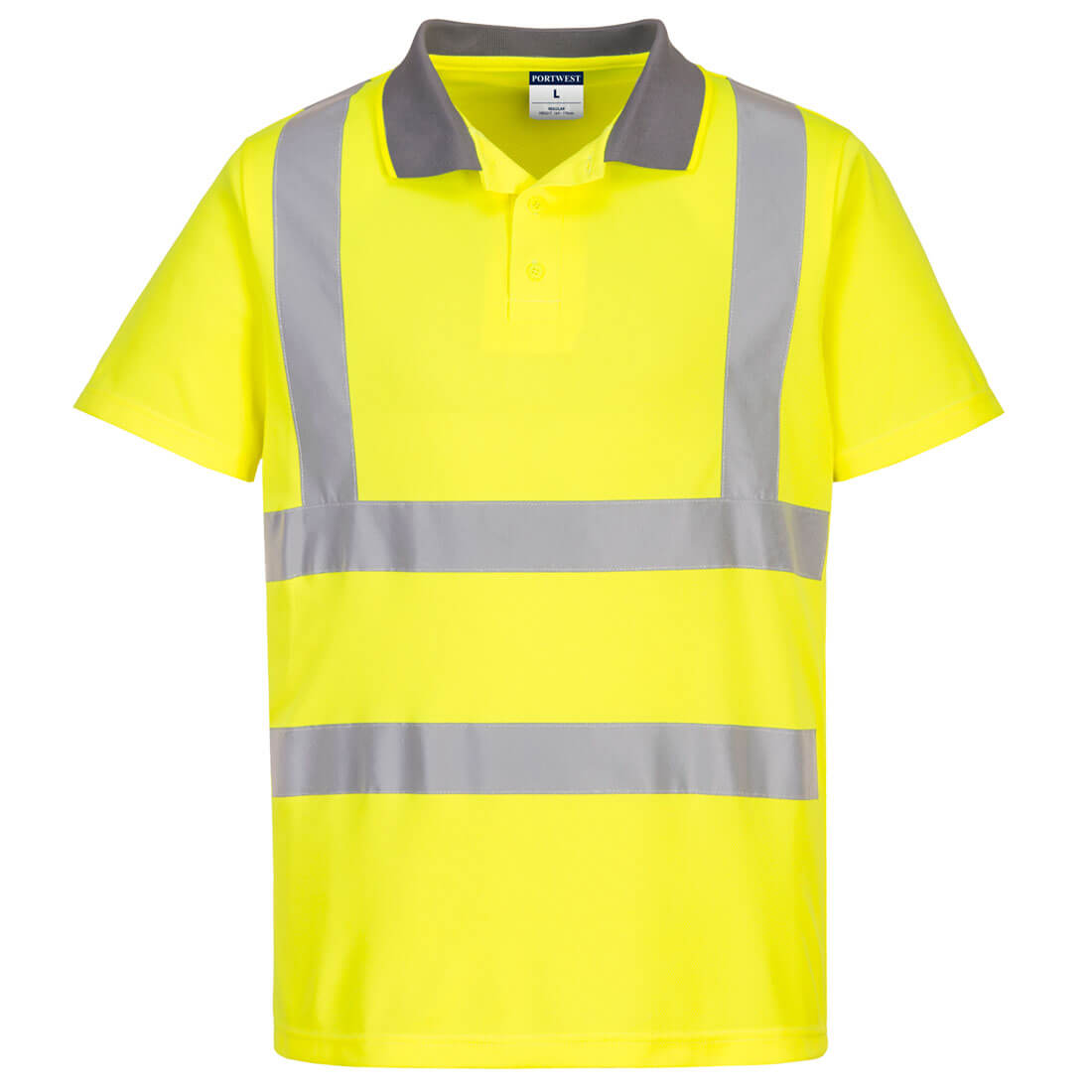 Eco Hi-Vis polo krekls (6 gab. iepakojums)