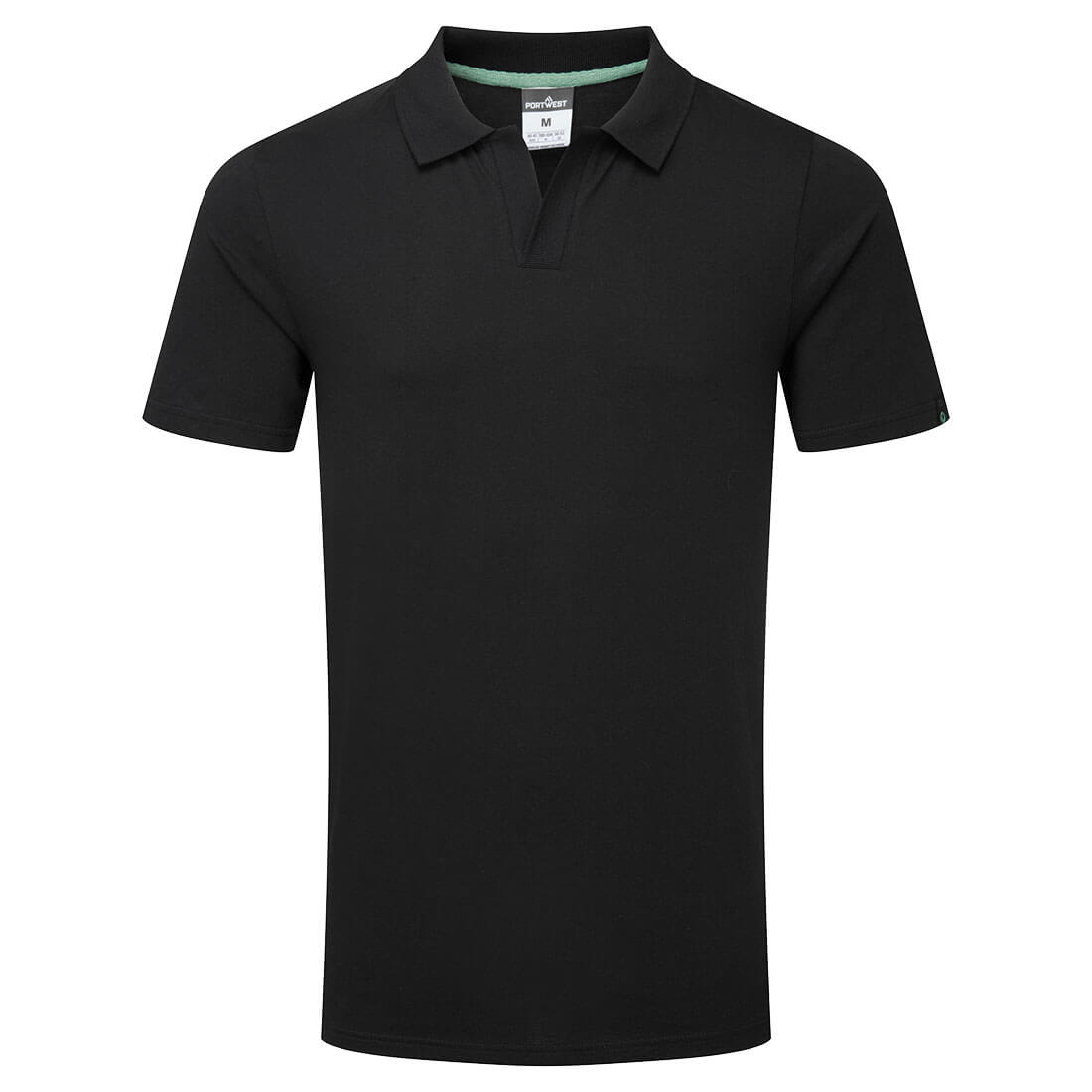 Pārstrādājams kokvilnas polo krekls