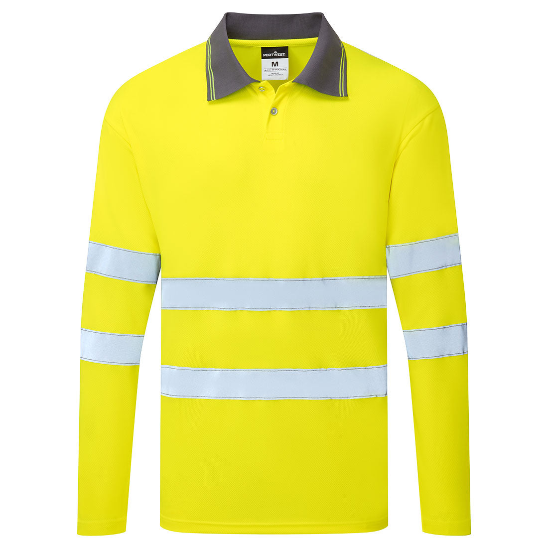 ES1 Essential Hi-Vis polo krekls ar garām piedurknēm