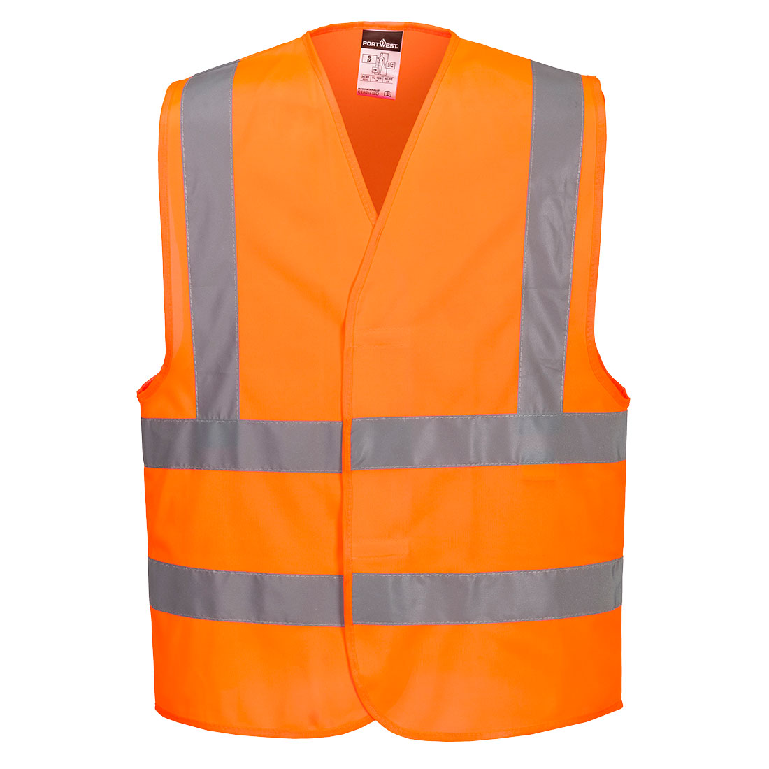 ES1 Essential Hi-Vis vestes ar siksnām