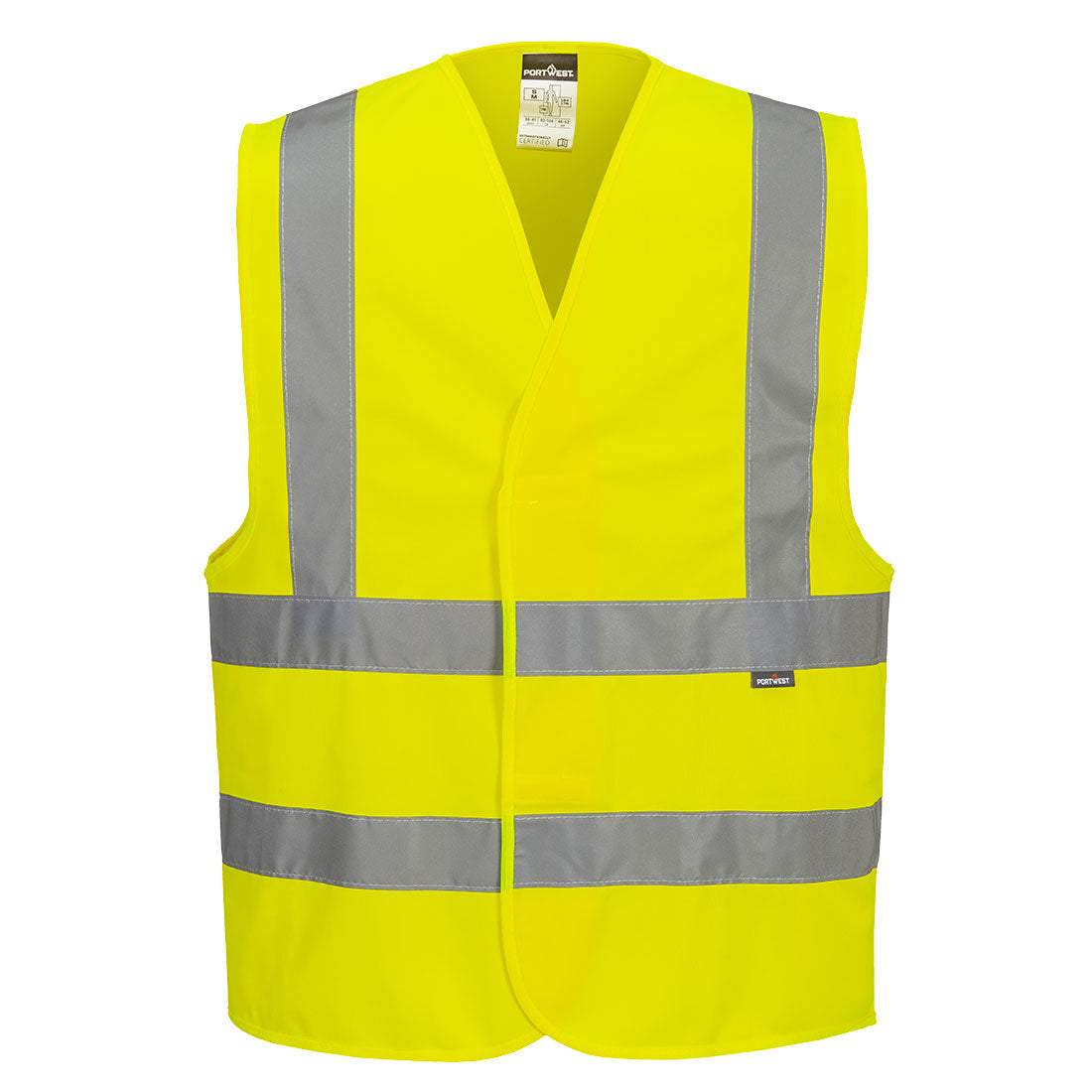ES1 Essential Hi-Vis vestes ar siksnām