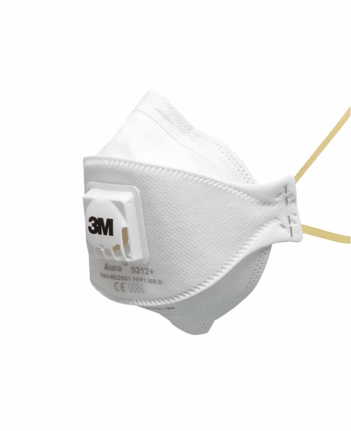 3M™ Aura Daļiņu respirators FFP1, ar vārstu, 9312+