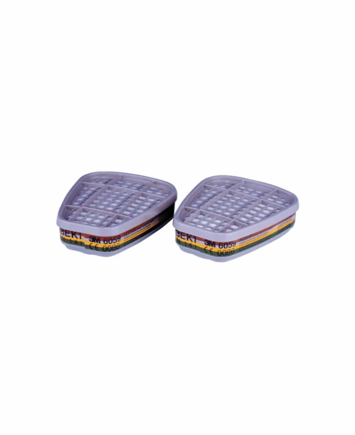 3M™ gāzu un tvaiku filtrs 6059, ABEK1 viens pāris