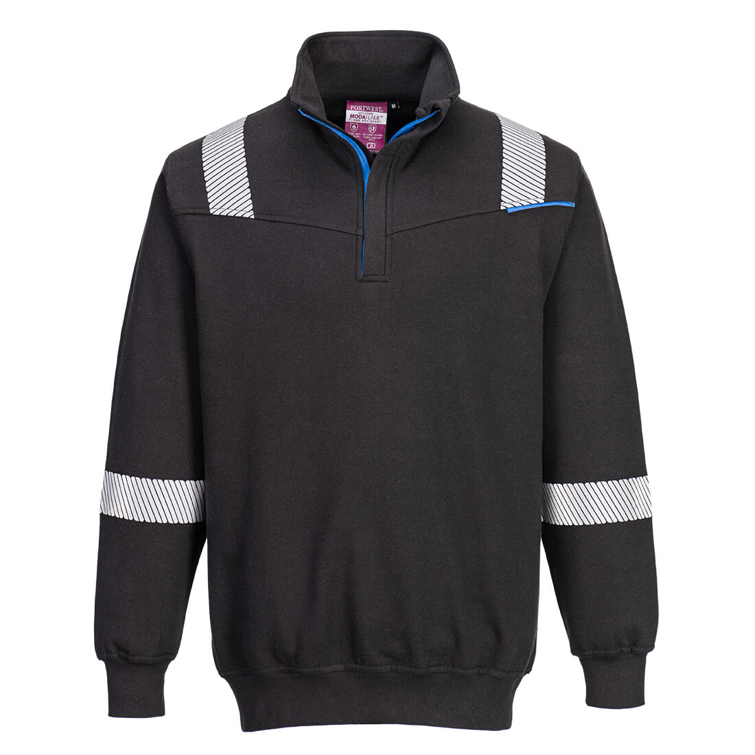 WX3 Modaflame Knit ugunsdrošs džemperis ar 1/4 rāvējslēdzēju