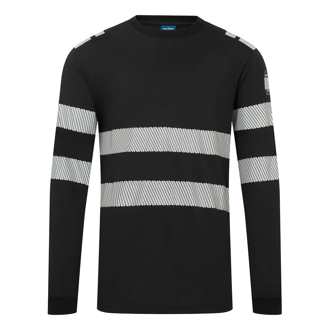 PW3 Modaflame Knit ugunsdrošs T-krekls ar garām piedurknēm