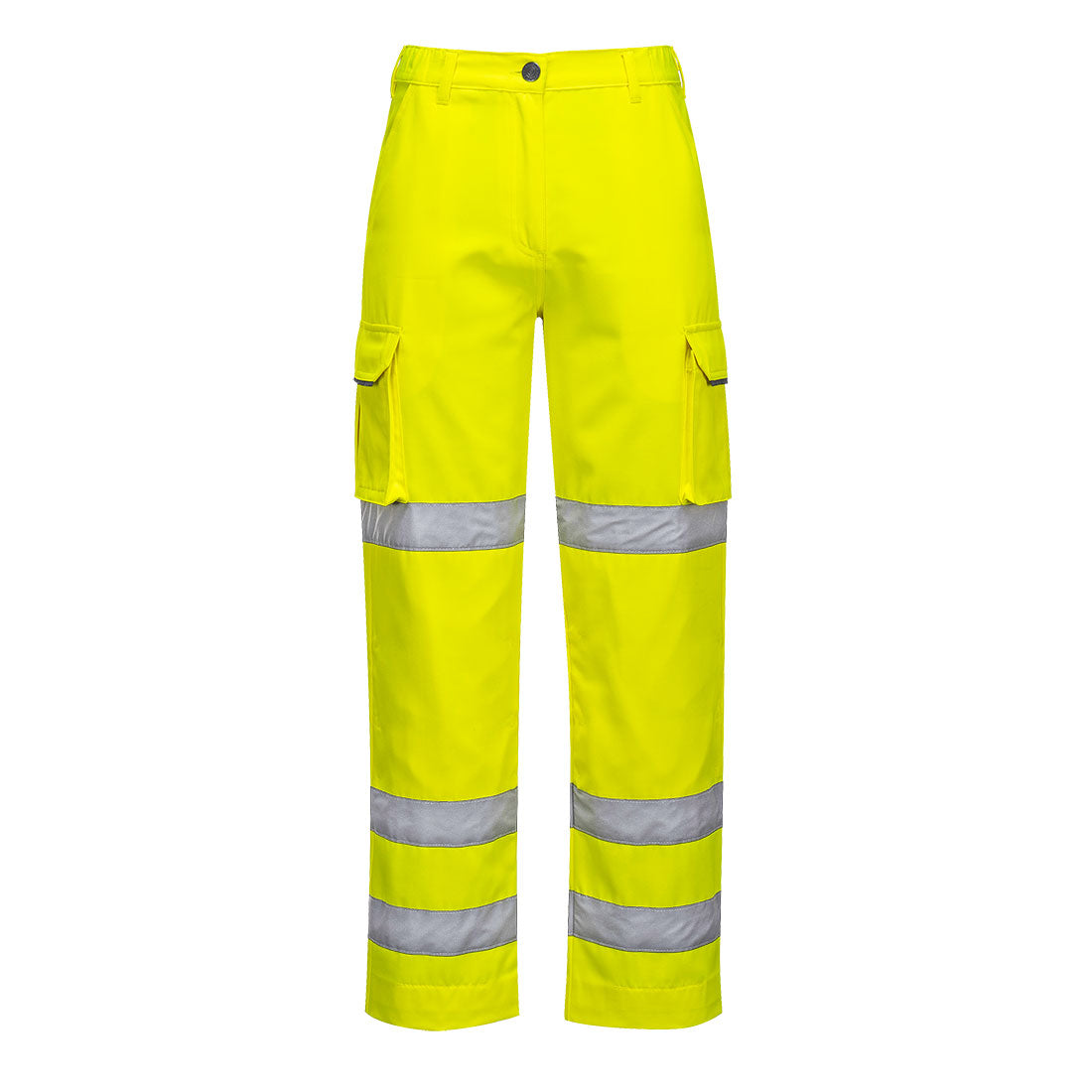 Hi-Vis sieviešu trīsjoslu darba bikses