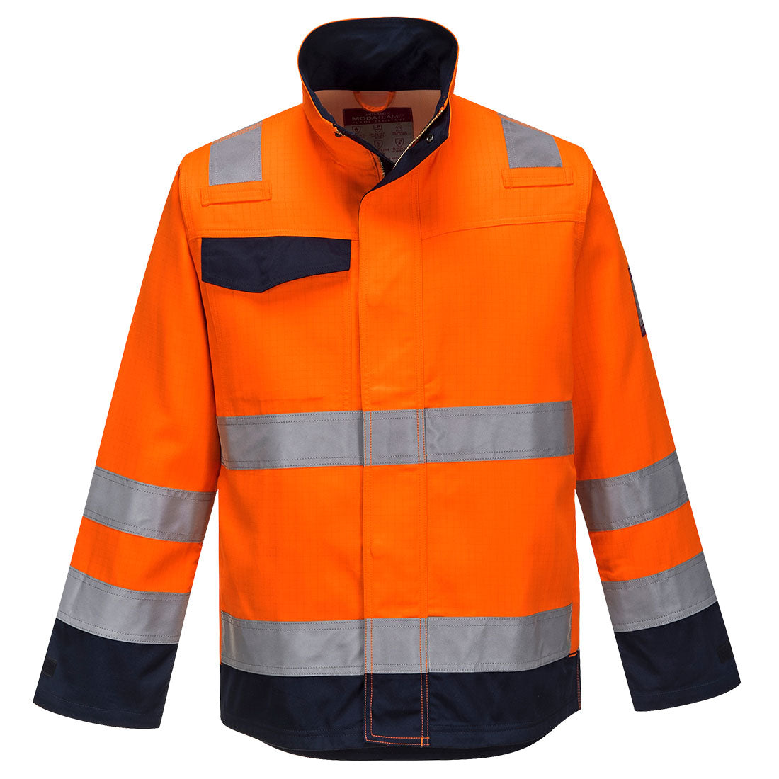 Modaflame Work HVO Multi-Norm kontrasta ugunsdroša jaka