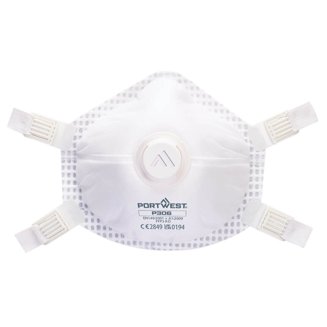 FFP3 Ultimate atkārtoti lietojams respirators ar vārstu, 5 gabali