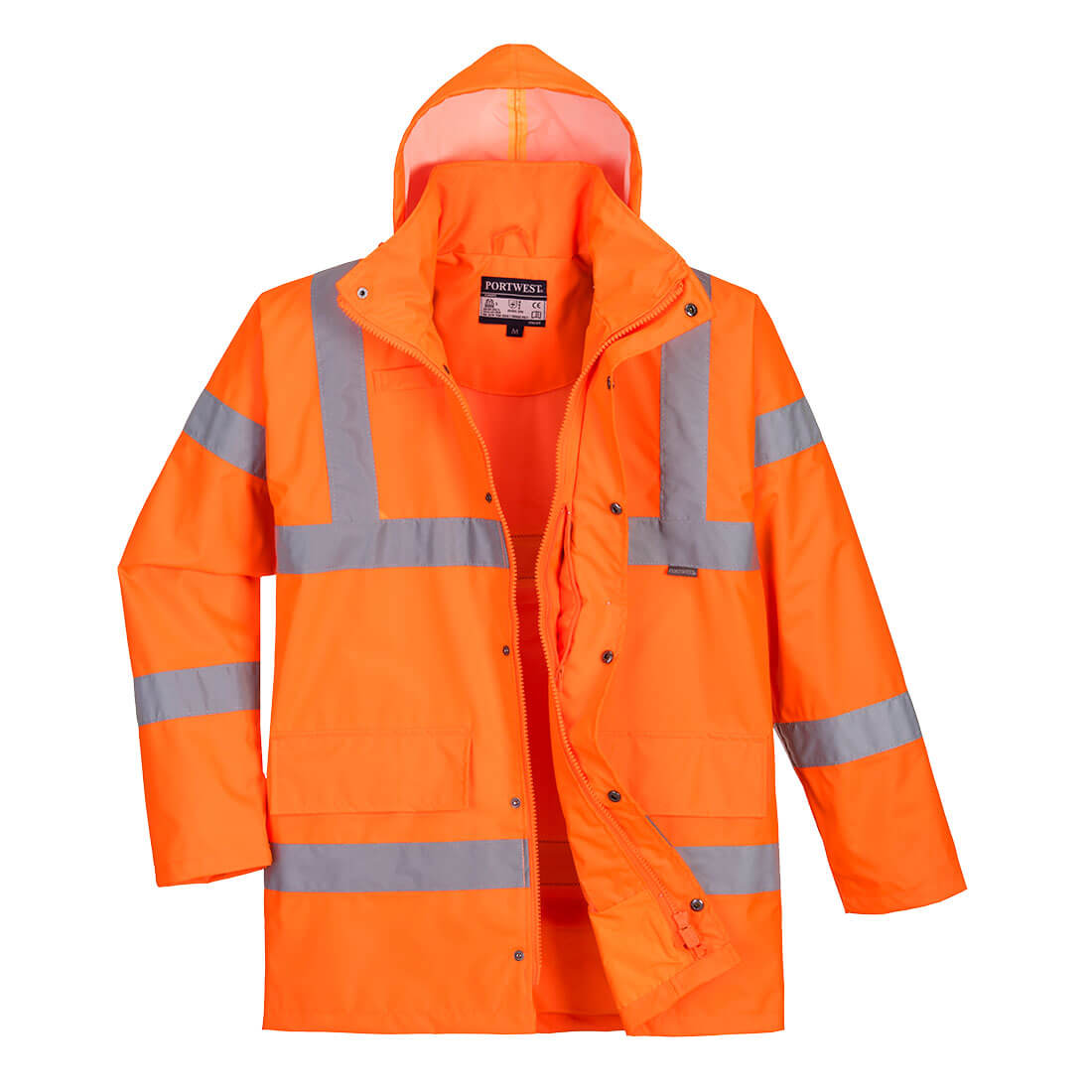 Hi-Vis elpojoša lietus satiksmes jaka