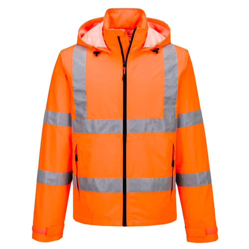 Hi-Vis vieglā salokāmā jaka