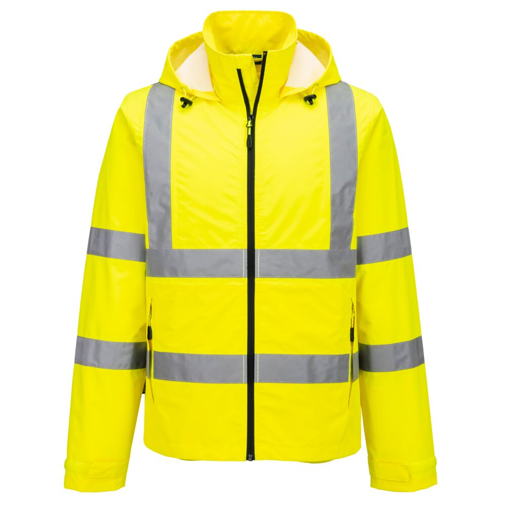 Hi-Vis vieglā salokāmā jaka