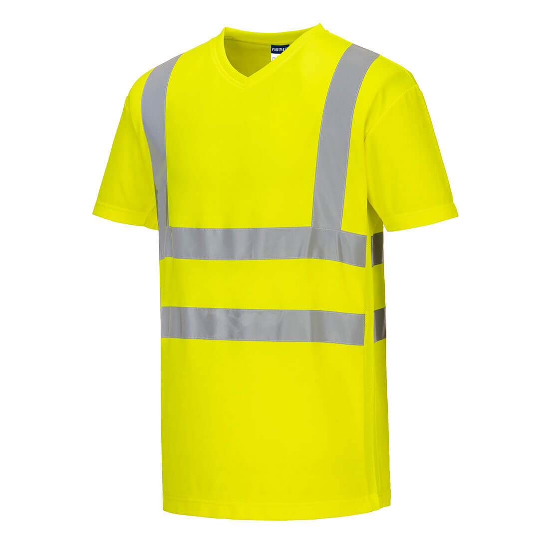 Hi-Vis Cotton Comfort T-krekls ar tīkla ieliktņiem