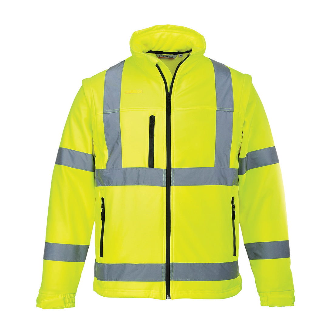 Hi-Vis 2-in-1 softshell jaka (3 slāņu)