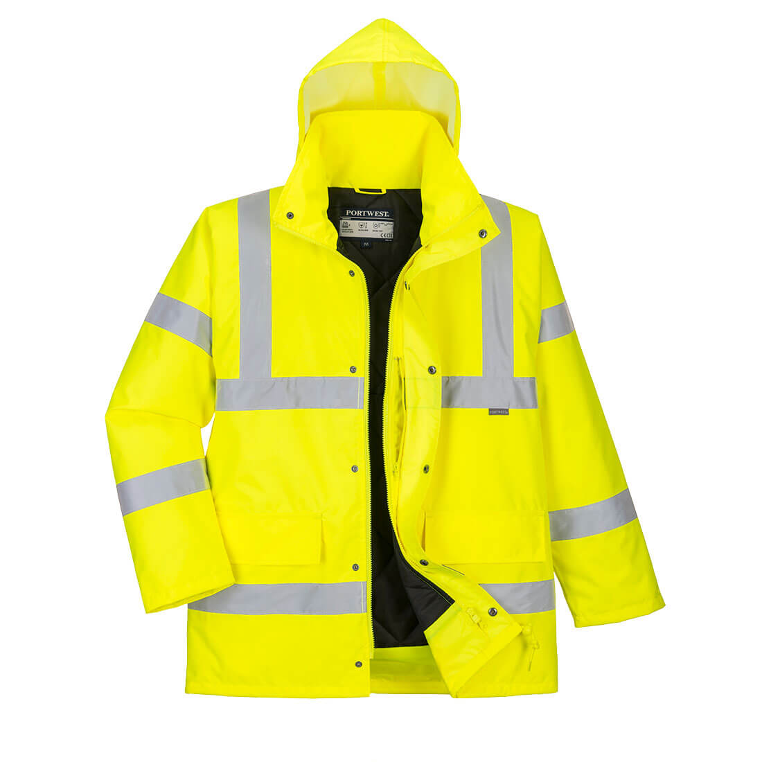 Hi-Vis elpojoša ziemas satiksmes jaka