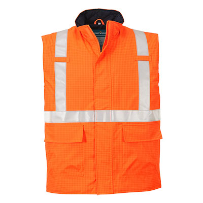 Bizflame Rain Hi-Vis ugunsdroša veste