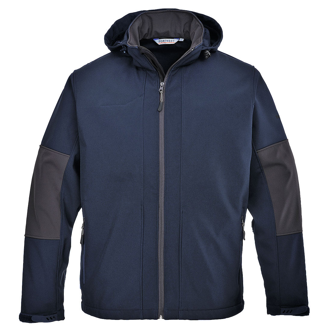 Softshell jaka ar kapuci (3 slāņu)
